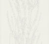 A.S. Création 37267-1 Vliestapete Blooming Tapete, Weiß, Grau, Metallic