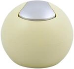 Spirella Kosmetikeimer 1 Liter Abfalleimer Schwingdeckeleimer Tischabfalleimer Bowl
