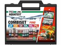 JBL Wassertest-Koffer, mit 6 Tests und Zubehör, Für Koi- und Gartenteiche,