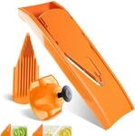 B&ouml;rner V1 ClassicLine Gem&uuml;sehobel - Basis Set - Mit 2 Eins&auml;tzen - Orange |...