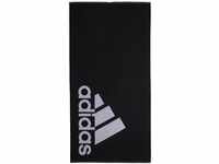 adidas Erwachsene Towel L Handtuch, Black/White, 0