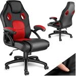 tectake&reg; Racing B&uuml;rostuhl, Gaming Stuhl mit Wippfunktion, Chefsessel, Drehstuhl mit