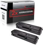Logic-Seek 2X Toner kompatibel f&uuml;r MLT-D111S Doppelpack Samsung Xpress M2026 M2070