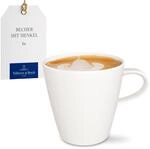 Villeroy & Boch - Manufacture Rock Blanc Becher mit Henkel 290 ml Wei&szlig;,