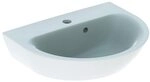Geberit Renova Handwaschbecken, 1 Hahnloch, asymmetrischer &Uuml;berlauf, Breite:...