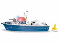 siku 5401, Polizeiboot, Kunststoff, Blau/Weiß, Wasserkanone, Licht, Sound,