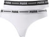 PUMA Damen Iconic String 2P Packed Unterwäsche, White, M