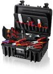 KNIPEX Werkzeugkoffer Robust23 Elektro 25-teilig 370 mm, 00 21 35