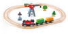 Hape Eisenbahnwelt Frachtlieferung-Eisenbahn, Kreis, 19 Teile aus Holz, ab 3 Jahren