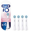 Oral-B iO Sanfte Reinigung Aufsteckbürsten für elektrische Zahnbürste, 4 Stück,