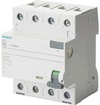 Siemens - 5SV36444 Fi-Schutzschalter 4-Polig Typ B Kurzzeitverz&ouml;gert 40 A
