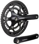 Shimano FC-RS200 Kettenradgarnitur Schwarz Einheitsgr&ouml;&szlig;e