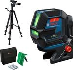 Bosch Professional Kreuzlinienlaser GCL 2-50 G | gr&uuml;ner Laser, Innenbereich,