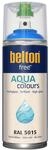 belton free Wasserlack RAL 5015 himmelblau, hochgl&auml;nzend, 400 ml - Geruchsneutral