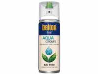 belton free Wasserlack RAL 9010 reinweiß, seidenglänzend, 400 ml - Geruchsneutral