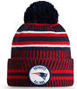 New Era ONF19 Sport Knit Mütze New England Patriots Blau Rot, Size:ONE Size