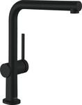 hansgrohe Talis M54 - K&uuml;chenarmatur mit Brause ausziehbar, 1 Stahlart, Wasserhahn