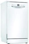 Bosch SPS2IKW10E Serie 2 Freistehender Geschirrsp&uuml;ler/F / 45 cm/Wei&szlig; / 78...