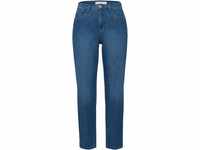 BRAX Damen Style Caro S verkürzte Ultralight Denim Jeans, Used Regular Blue,...