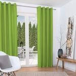 Beautissu 2er Set Thermovorhang Gardine mit &Ouml;sen isolierend verdunkelnd