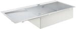 GROHE K1000 | K&uuml;chensp&uuml;len - Edelstahlsp&uuml;le mit Abtropffl&auml;che, Modell:...
