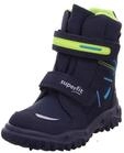 Superfit Jungen HUSKY warm gef&uuml;tterte Gore-Tex Schneestiefel, BLAU/GR&Uuml;N 8000, 27 EU