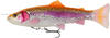 Savage Gear 4D Line Thru Pulsetail - Swimbait Gummifisch, Farbe:Rainbow Trout,...