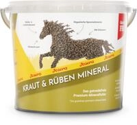 JOSERA Kraut & R&uuml;ben Mineral | 4kg | Premium Mineralfutter f&uuml;r Pferde | Pferd 