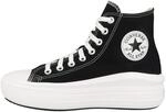 Converse 568497C wmns Platform Move Hi Col. Nero Bianco Nero Bianco/36 1/2
