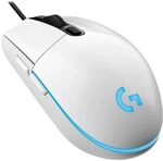 Logitech Gaming Mouse G102 LIGHTSYNC Maus f&uuml;r Rechtsh&auml;nder, Optisch, 6 Tasten,