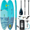 AZTRON Aquatone Wave 10.0 Modell, iSUP aufblasbar Surfboard, Stand Up Paddle