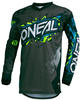 O'NEAL Unisex Kinder Mountainbike Jersey Langarm-Shirt, Grau, M