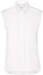 Seidensticker Damen Bluse - City Bluse - Hemdblusenkragen - Slim Fit - ohne Arm -