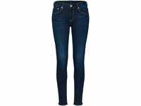 Herrlicher Damen Super G im Powerstretch Bootcut Jeans, Blau (Dull 044), 40