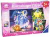 Ravensburger Kinderpuzzle - 09339 Schneewittchen, Aschenputtel, Arielle - Puzzle für