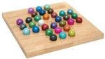 Remember Solit&auml;r Brettspiel &ndash; Farbenfrohe 32 Kugeln, Holzspielbrett &ndash;