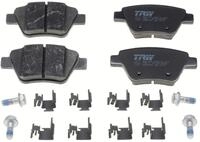 TRW GDB1841 Bremsbelagsatz 4-Teilig Kompatibel mit Volkswagen Golf VI (5K1) 2008-2014