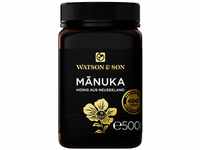 Watson & Son Manuka Honig MGO 400+ 500g | Premium Qualität aus Neuseeland