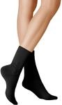 KUNERT Damen Socken Wool Care w&auml;rmend Black 0070 35-38