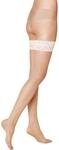 KUNERT Damen Halterlose Str&uuml;mpfe Mystique 20 Silikonstreifen 20 den cashm-ivory L