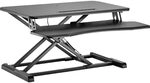 LogiLink EO0033 - Verstellbarer Schreibtischaufsatz mit Tastaturablage mit