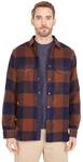 Fjallraven Herren Canada M Long Sleeved T-Shirt, Chestnut-Dark Navy, M, 90631