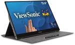 Viewsonic TD1655 47 cm (16 Zoll) Portabler Touch Monitor (Full-HD, IPS-Panel,