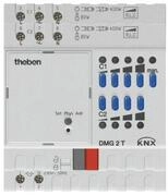 Theben 4930270 DMG 2 T KNX MIX2 Universal-Dimmaktor 2-Fach 400W REG Secure