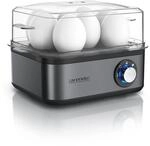 Arendo - Eierkocher Edelstahl f&uuml;r 1 bis 8 Eier - Egg Cooker - 500 W &ndash;...