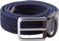 BRAX Herren Hi Flex Elastisch Flecht G&uuml;rtel, 22 Navy, 90