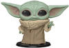 Funko Pop! Star Wars: The Mandalorian - 10" Grogu (The Child, Baby Yoda) -