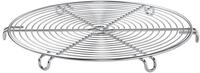 K&uuml;chenprofi Kuchengitter rund Bake, 36cm, Silber | Abk&uuml;hlgitter, f&uuml;r Torten,