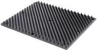 Kerbl Kratzmatte 30 x 40 cm (Matte zur Fellpflege, f&uuml;r S&auml;ulen- oder Wandmontage) -