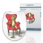 SCH&Uuml;TTE 82190 Duroplast WC-Sitz FROG KING mit Absenkautomatik,